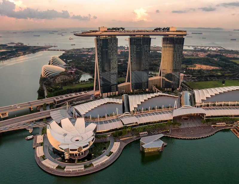 Singapore + Cruise travel destination