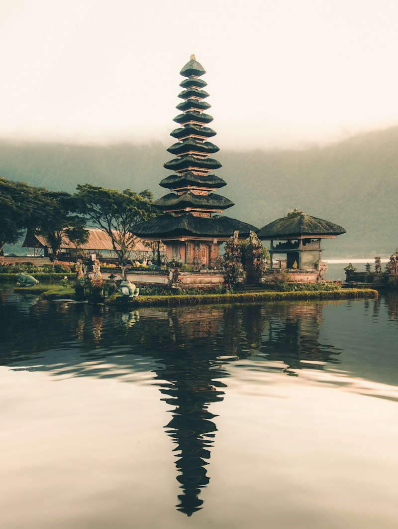 Bali's tropical coastline